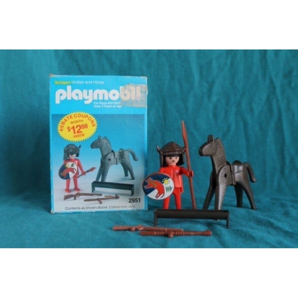 Playmobil 2951 Schaper Indian and Horse